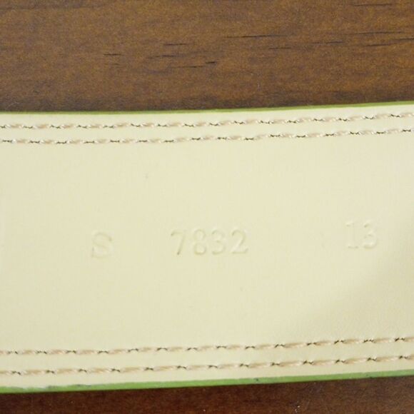 WCM Italian Leather Snake Skin Belt, 31\